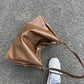 Women's Ge Big Vegetable Tanned Idle Style Tote Bags
