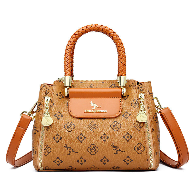 High-grade Large Capacity Mother Crocodile Pattern Crossbody Bags