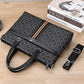 Men's Leather Business Large Capacity Brief Men's Briefcases