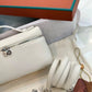 Women's Genuine Leather Lunch Box Lychee Pattern Handbags