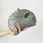 Style Beaded Embroidered Oblique Chain Cheongsam Evening Bags