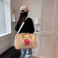 Women's Capacity Korean Fashionable Fresh Simple Baseball Shoulder Bags