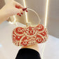 Women's Unique Niche Hand Rhinestone Dinner Evening Bags