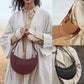 Women's French Half Moon Underarm Saddle Shoulder Bags