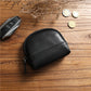 Women's & Men's & Retro Vegetable Tanned Leather Cowhide Large Capacity Ladies Wallets