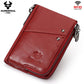 Multicolor Short Double Zipper Vertical Fashion Purses