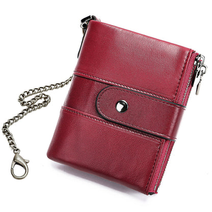 Men's Western Denim Swiping Long First Layer Men's Wallets