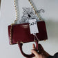 Z Fashion Hand Carrying Diana Chain Handbags