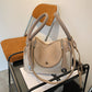 Women's Canvas Contrast Color Hand Holding Pillow Design Crossbody Bags