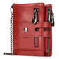 Short Leather First Layer Cowhide Usd Men's Wallets