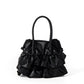 Women's Attractive Graceful Korean Pleated Ruffled Crossbody Bags