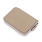 Women's Full Soft Leather Short Zipper License Ladies Wallets