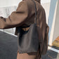 Women's Suede For Idle Style Cowhide Leather Handbags