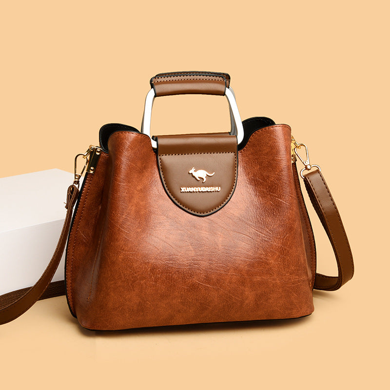 Women's Glamorous Versatile Trendy Fashion Mom Shoulder Bags