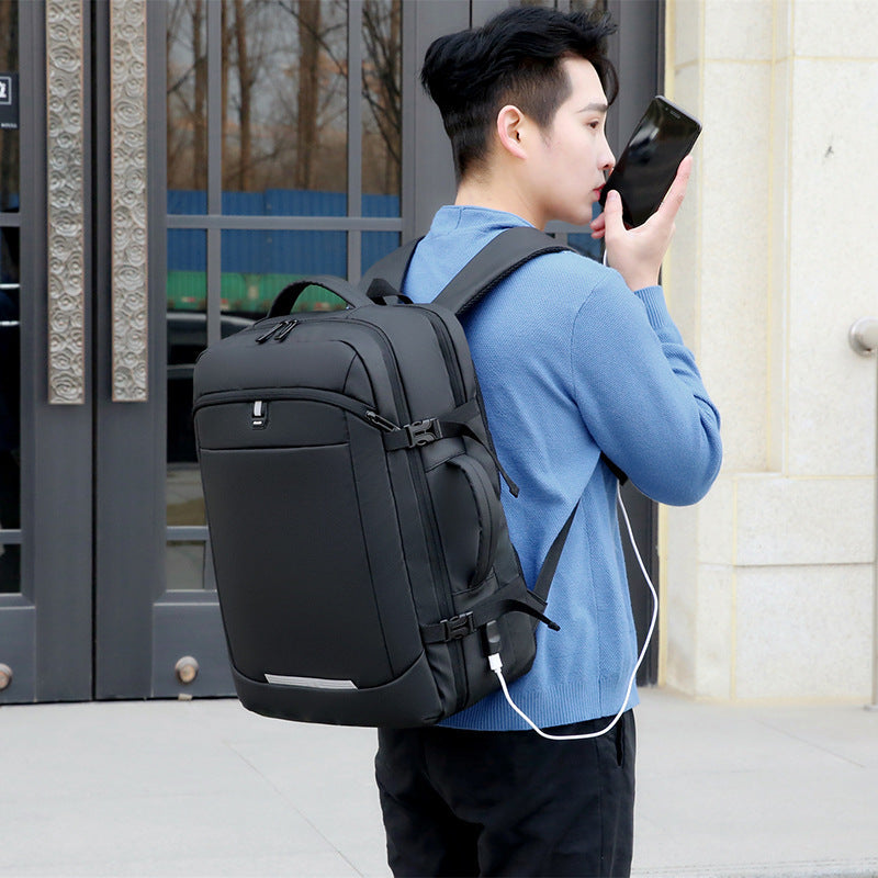 Women's & Men's & Computer Business Waterproof Rechargeable Commuter Backpacks