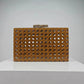 Women's Dinner Vintage Rattan Fashion Acrylic Chain Evening Bags