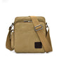 Men's Retro Vertical Horizontal Canvas Business Men's Shoulder Bags