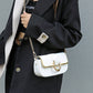 Women's Popular Pink Rhombus Chain Baguette Underarm Simple Crossbody Bags