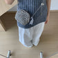 Clip Handmade Beaded Acrylic Horn Pearl Crossbody Bags