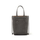 Women's Handmade Woven Solid Color Texture Popular Handbags