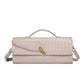 Women's Niche Woven Baguette Fashion Horizontal Clutch Handbags