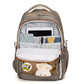 Women's Large Capacity Chinese Black Stain Resistant Middle School Students' Schoolbags