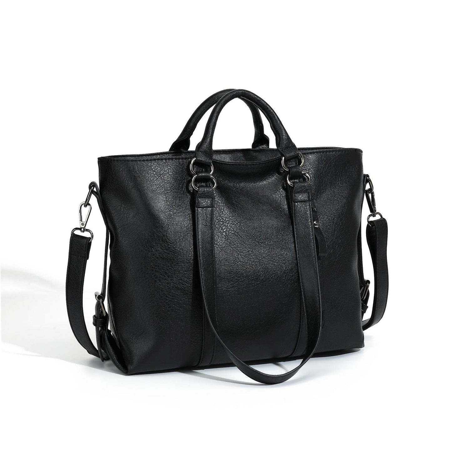Women's Fashion Soft Leather Large Capacity Totes Handbags