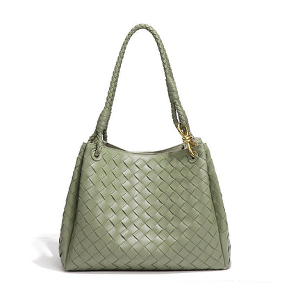 Woven Parachute Large Capacity Commuter Open Handbags