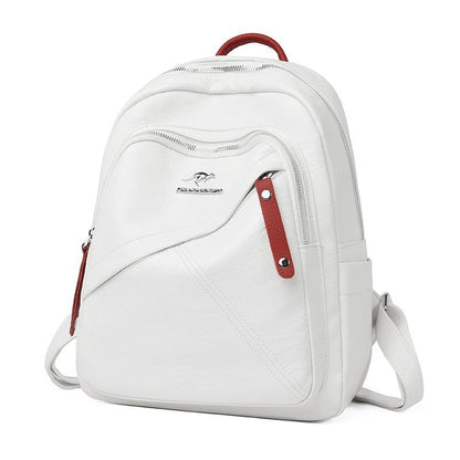 Women's Lychee Pattern Fashion Large Capacity Trends Backpacks
