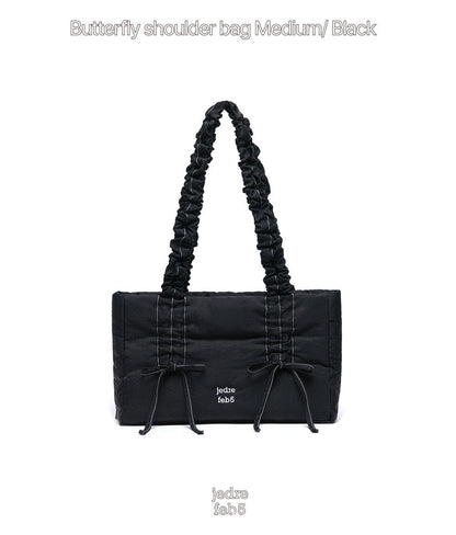 Women's Niche Korean Pleated Commuter Portable Shoulder Bags
