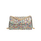 Women's Dinner Diamond Chain Textured High Evening Bags
