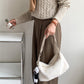 Women's Furry High Sense Underarm Fashion Plush Portable Shoulder Bags