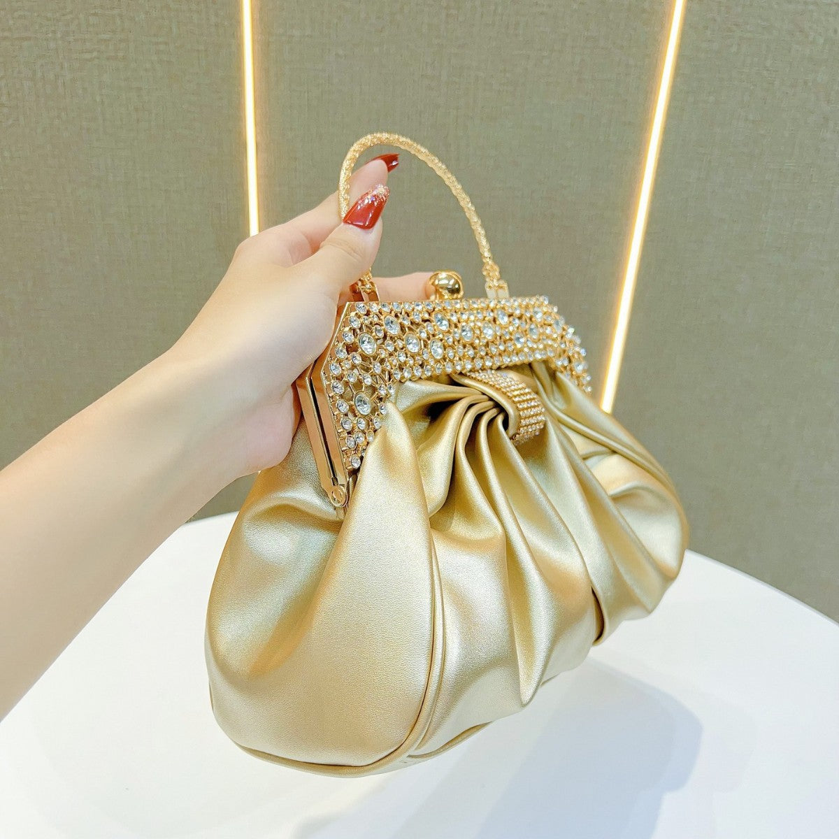 Women's Dinner Fashion Ball Party Diamond Handbags