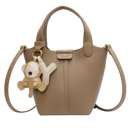 Women's Design Lychee Pattern Western Style Vegetable Crossbody Bags