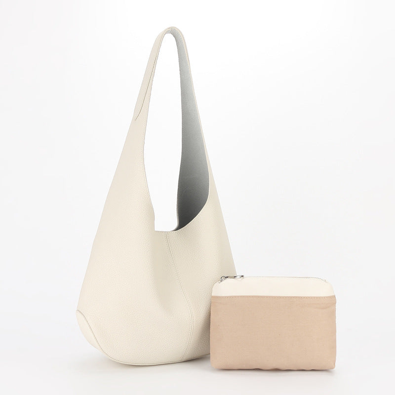 Women's Leather Fashion Simple Comfortable Large Capacity Totes Bags