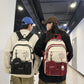 Large Capacity Solid Female Junior College Backpacks