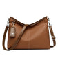 Women's Pattern Fashionable Sewing Line Genuine Kangaroo Crossbody Bags