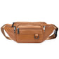 Men's Genuine Leather Mobile Business First Layer Men's Waist Packs
