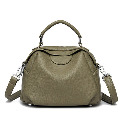 Women's Sense Retro Easy Matching Mom Large Shoulder Bags