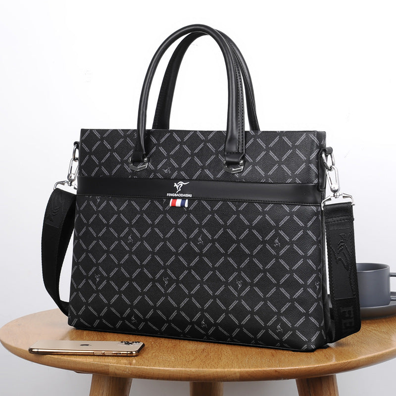 Men's Source Large Capacity Business Brief Men's Briefcases
