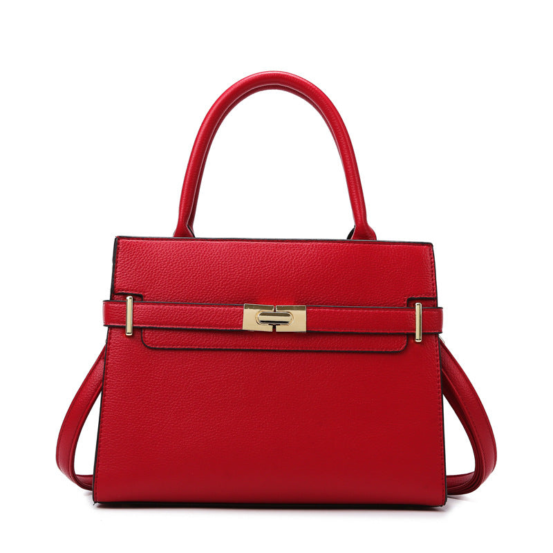 Women's Large Capacity Light Luxury Texture Mom Shoulder Bags