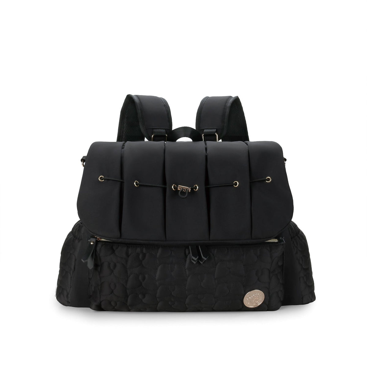 Quilted Embroidered Mummy Multifunctional Mom Detachable Strap Bags