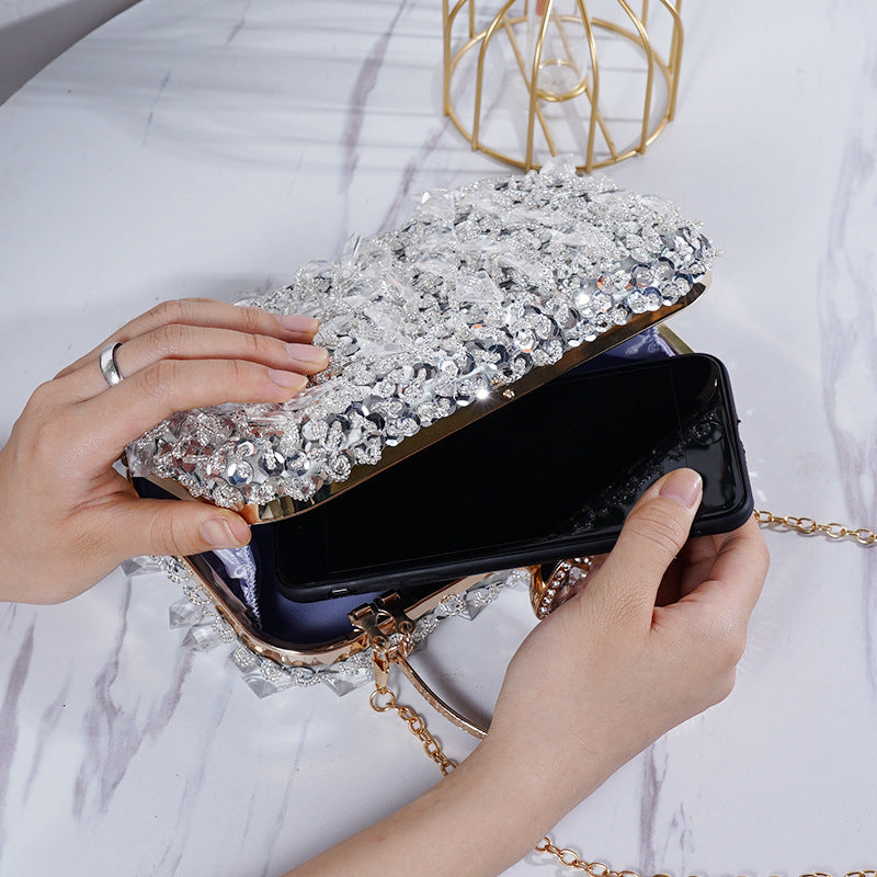 Women's Embroidered Beaded Sequined For Fashion Banquet Evening Bags