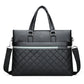 Men's Diamond Fashion Horizontal Hand Business Computer Men's Handbags