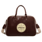 Women's Capacity Korean Fashionable Fresh Simple Baseball Shoulder Bags