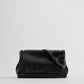 Women's Commuter Chain Black Rock Wind Flip Shoulder Bags