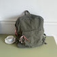Leather Wash Canvas Simple Fashion Retro Backpacks