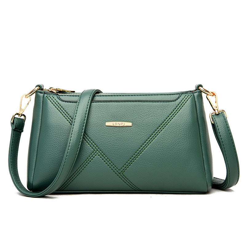 Women's Elegant Fashion Mom Underarm Leather Crossbody Bags