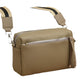 Women's Lychee Pattern Cowhide Simple Trendy Soft Shoulder Bags