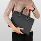 Men's Large Capacity Business Contrast Color Men's Briefcases